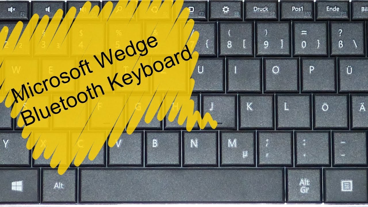 Microsoft Wedge Keyboard Driver Download